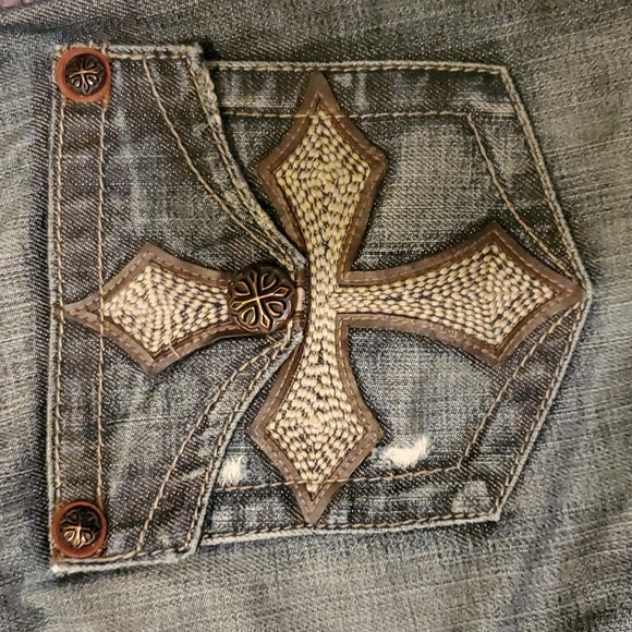 30x28 Affliction Cooper Jean - Picture 2 of 7